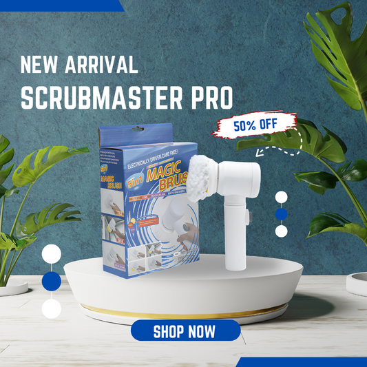 Electric Kitchen Scrubber - ScrubMaster Pro